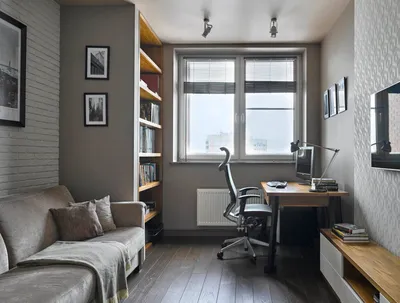 Дизайн современного кабинета или домашнего офиса: 100 идей с фото