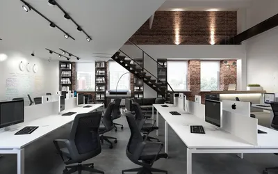 Дизайн офиса в современном стиле - 51 фото