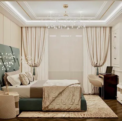 Спальня в стиле Арт деко: изысканный интерьер для настоящих ценителей