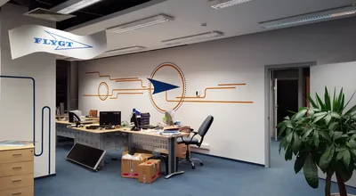 Роспись стен в офисе — современное решение дизайна интерьера офиса |  ProshinStudio
