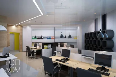 Дизайн офиса с яркими акцентами – офисные помещения компании Auto.ru