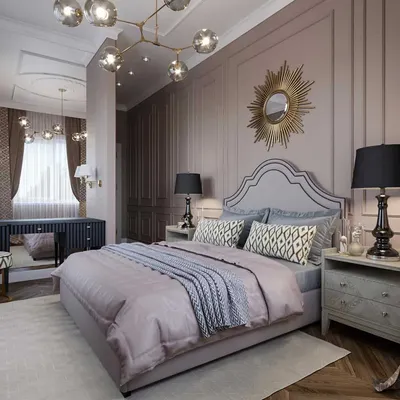 Спальня в стиле Неоклассика: изысканность, элегантность и комфорт