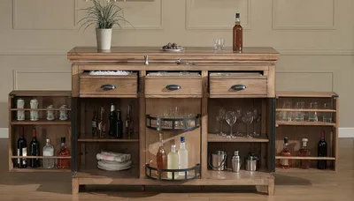 Мини-бар для алкоголя: стильное решение для современной квартиры - Статьи -  Вещи - Homemania