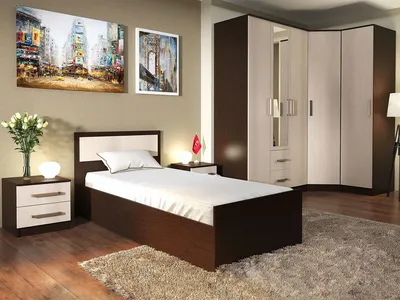 Спальный гарнитур ПМ Спальня Фиеста 2 от компании Каталог мебели купить в  городе Москва