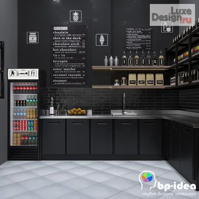 Дизайн интерьера кафе \