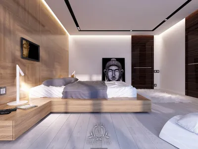 Fusion Style - Спальня в хай-тек стиле, с обшивкой мдф-панелями.  👉🏻fusion.uz 👉🏻+99890 970 01 46 #дизайн #дизайнстудия #дизайнинтерьера  #fusionstyle #лучшийдизайн | Facebook