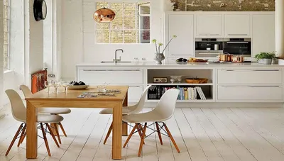 Дизайн интерьера кухни в скандинавском стиле - фото - Строительство и ремонт