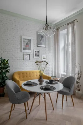 Столовые в скандинавском стиле – 135 лучших фото дизайна интерьера столовой  | Houzz Россия