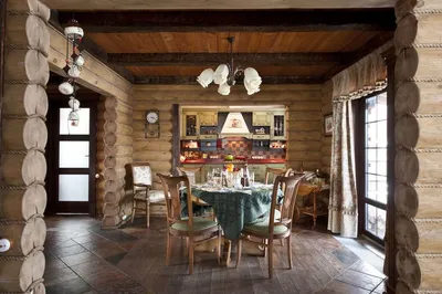Интерьер кухни гостиной в стиле Прованс - 67 фото
