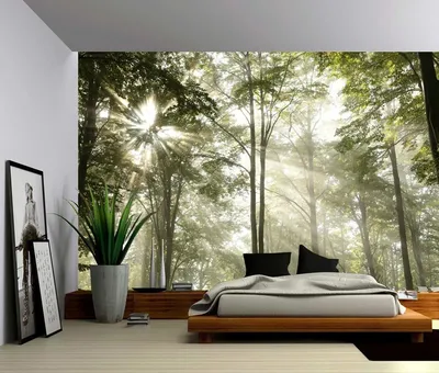 Спальня в стиле леса - фото и картинки: 33 штук