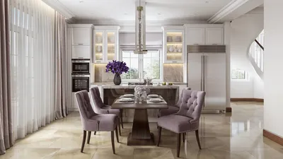 Дизайн столовой-гостиной в частном доме: фото, идеи, зонирование |  DomoKed.ru