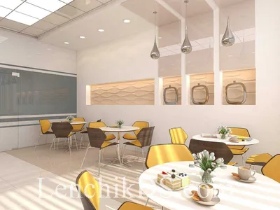 Дизайн интерьера кафе и ресторанов - примеры работ студии LenchikDS