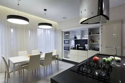 Кухня-столовая: удобный дизайн для совмещенных помещений | Дизайн интерьера  | Дзен