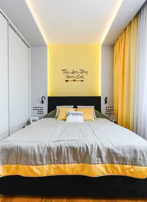 Потолок в спальне: новинки дизайна, выбор цвета + 150 фото реальных  примеров оформления потолка в спальне