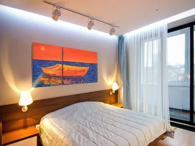 Дизайн интерьера спальни в стиле Модерн