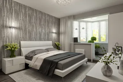 Дизайн спальни с балконом: как максимально эффективно использовать пространство