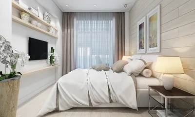 спальня совмещенная с балконом | Дизайн, Интерьер, Дом