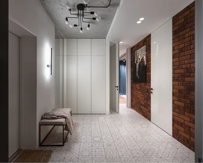 Идеи интерьеров, фото – Дизайн холла – URBAN LIGHT: квартира в стиле Лофт,  65 м2 | PORTES.UA – 2209
