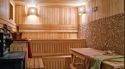 Комната отдыха в маленькой бане (фото) - diymaven.ru