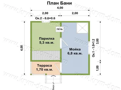 Баня 4х4 купить в Челябинске