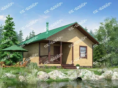 Каркасная баня 6х6 СМ-2 63 м2 двухэтажный заказать по цене от 1241955  рублей в Санкт-Петербурге