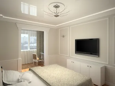Дизайн спальни с балконом: 75 фото стильных вариантов интерьера