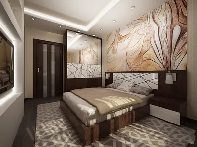 Дизайн спальни 10 кв м в современном стиле с фото, секреты удачного  интерьера