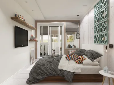 Спальня 8 кв м: дизайн в современном стиле, интерьер маленькой комнаты