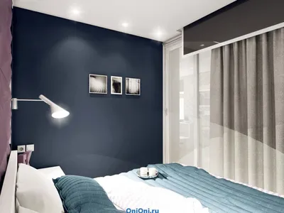 Современный дизайн маленькой спальни фото 12 кв.м