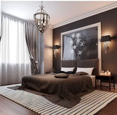 Мебель венге — сочетание цвета стен, особенности применения в интерьере,  пример оформления спальни