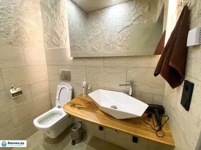 Интерьер бани с комнатой отдыха