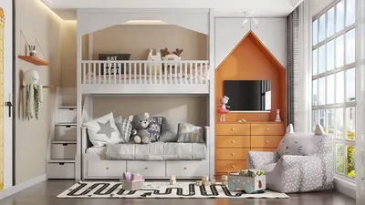 Дизайн комнаты для девочки 3-5 лет — Проектирование и дизайн