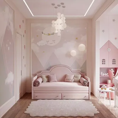 Дизайн интерьера комнаты для девочки от студии «REDESIGN»