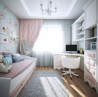 Милая детская комната для девочки💞 Проект #Воронцовская_ARBO Все  пространство мы организовали исходя из возраста и потребностей… | Instagram