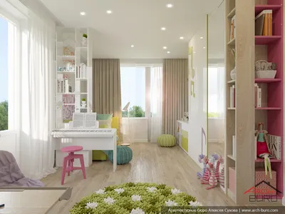 Интерьер комнаты для современной девушки | Блог Spitskayadesign - Spitskaya  design