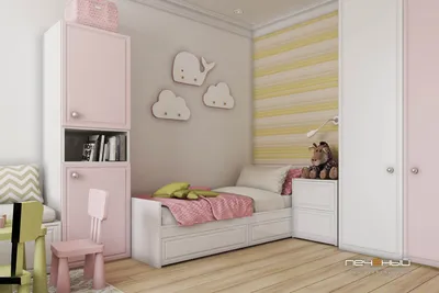 Мебель в детскую комнату для двоих детей: наилучшие варианты с фото