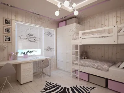 Комната девочки подростка 13 кв.м. — Дизайн детской комнаты - фото, идеи,  стили