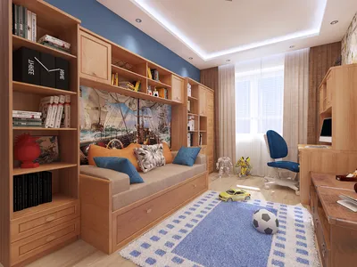 Дизайн интерьера детской комнаты: проекты, фото