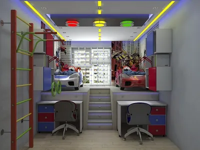 Дизайн-проект детской комнаты для ребенка