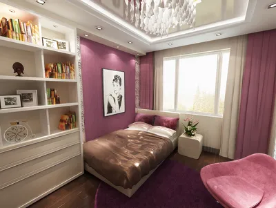 Уютная детская комната для девочки в светлых розовых тонах