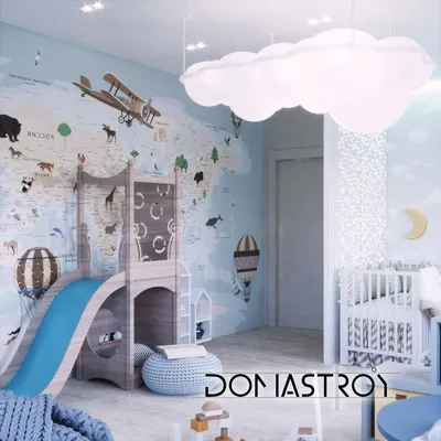 Дизайн детской комнаты для мальчика: идеи и фото
