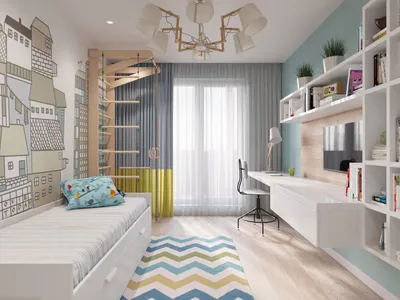 Дизайн комнаты для мальчика-подростка | Блог L.DesignStudio