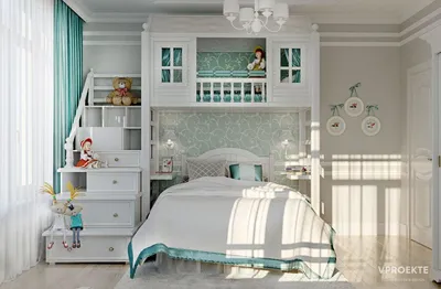 Детская комната для девочки. | Дизайн детской комнаты, Номер девушки, Идеи  домашнего декора