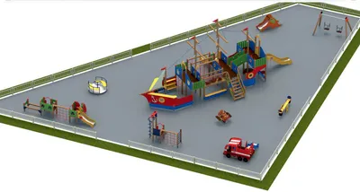 Дизайн детской площадки. Проект детской площадки.