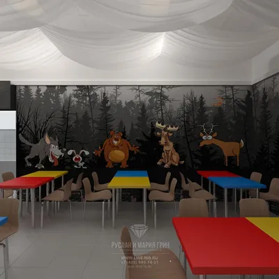 Фото интерьера детского развлекательного центра | Учебные помещения, Дизайн,  Детская