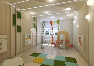 Дизайн интерьера детского центра | Зарина Ивантер