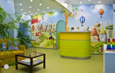 Дизайн интерьера помещений детского дошкольного учреждения | Архивизардъ  {