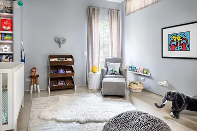 Дизайн интерьера детской комнаты для новорожденного - Smartik