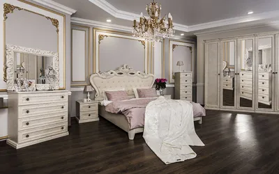 Белые классические спальни купить — купить недорого в Москве