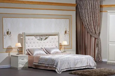 Купить Спальня Берта (Белый Жемчуг) от производителя в Москве купить —  цены, фото в интернет-магазине